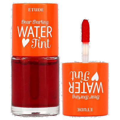 香港直邮Etude,Dear Darling 水状染唇液，橙汁，9.5 克正品果汁
