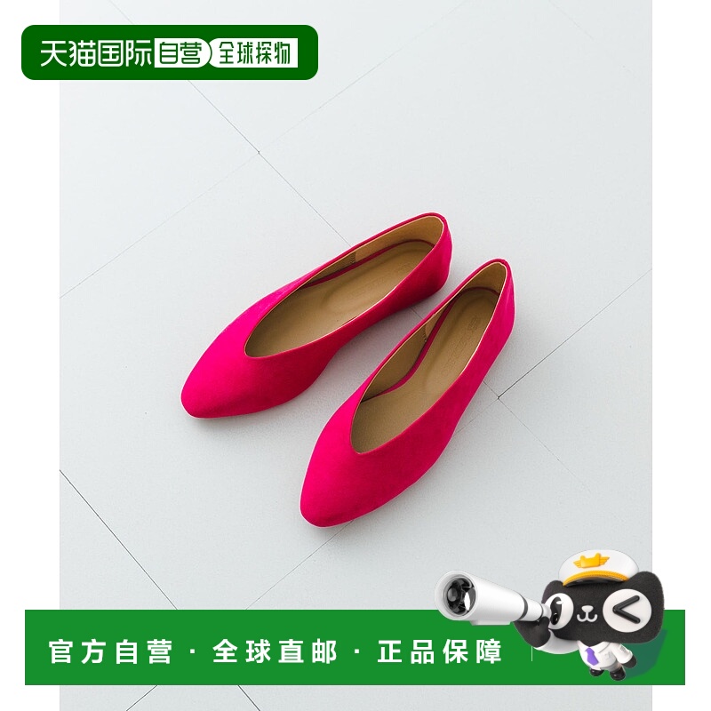 1h可退 日本直邮RODE SKO 女士 简约V口尖头小猫跟单鞋 XX362HS38