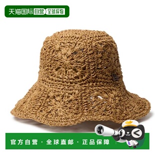 日本直邮NEW ERA 冒险宽边纸织帽 米色 S-L码 帽子