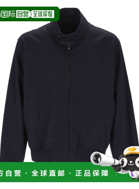 1h可退 香港直邮A.P.C. 男士 立领拉链夹克 COHLCH32047 blue蓝色