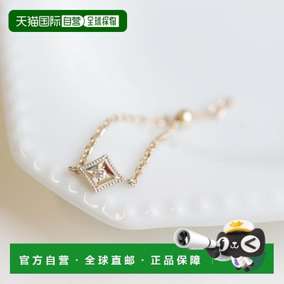 1h可退 日本直邮cui-cui 钻石链条戒指 K10YG 759887