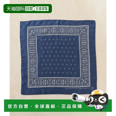 1h可退 日本直邮BEAMS Planets 女装 丝绸印花方巾 休闲方巾 高档