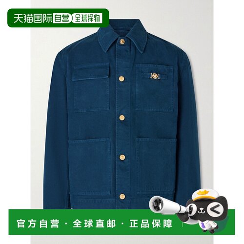 香港直邮versace范思哲Overdyed Carpenter男士夹【付后1h可退】