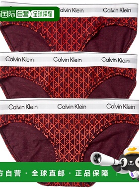 自营Calvin Klein 3pk Bikini - red 美国奥莱直发