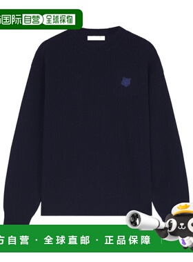 1h可退 香港直邮Maison Kitsune 圆领长袖毛衣 LM00818KT1093