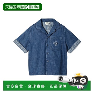 香港直邮Fendi JMC197ATRF 牛仔衬衫