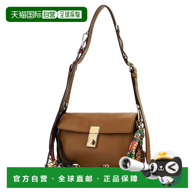 香港直邮PRADA 女士手提包 1BD379VOO62C6AF02Z8 AW2025 米白色