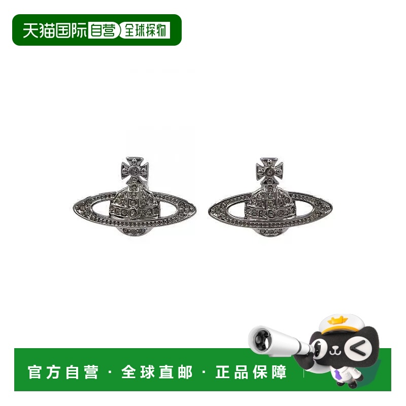 日本直邮中古Vivienne Westwood薇薇安男S级99新earrings耳环耳夹