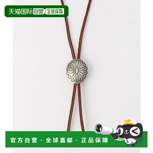 1h可退 日本直邮YUKETEN 皮革博洛领结带带扣领带