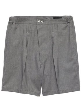 PRADA 男士短裤 SPH4901XMYSOOOF0031 AW2025 灰色