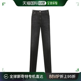 女士 香港直邮潮奢 范思哲 Versace 直筒牛仔裤