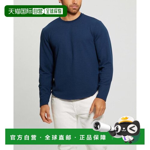 1h可退 【美国直邮】guess 男士 上装T恤长袖男装上衣