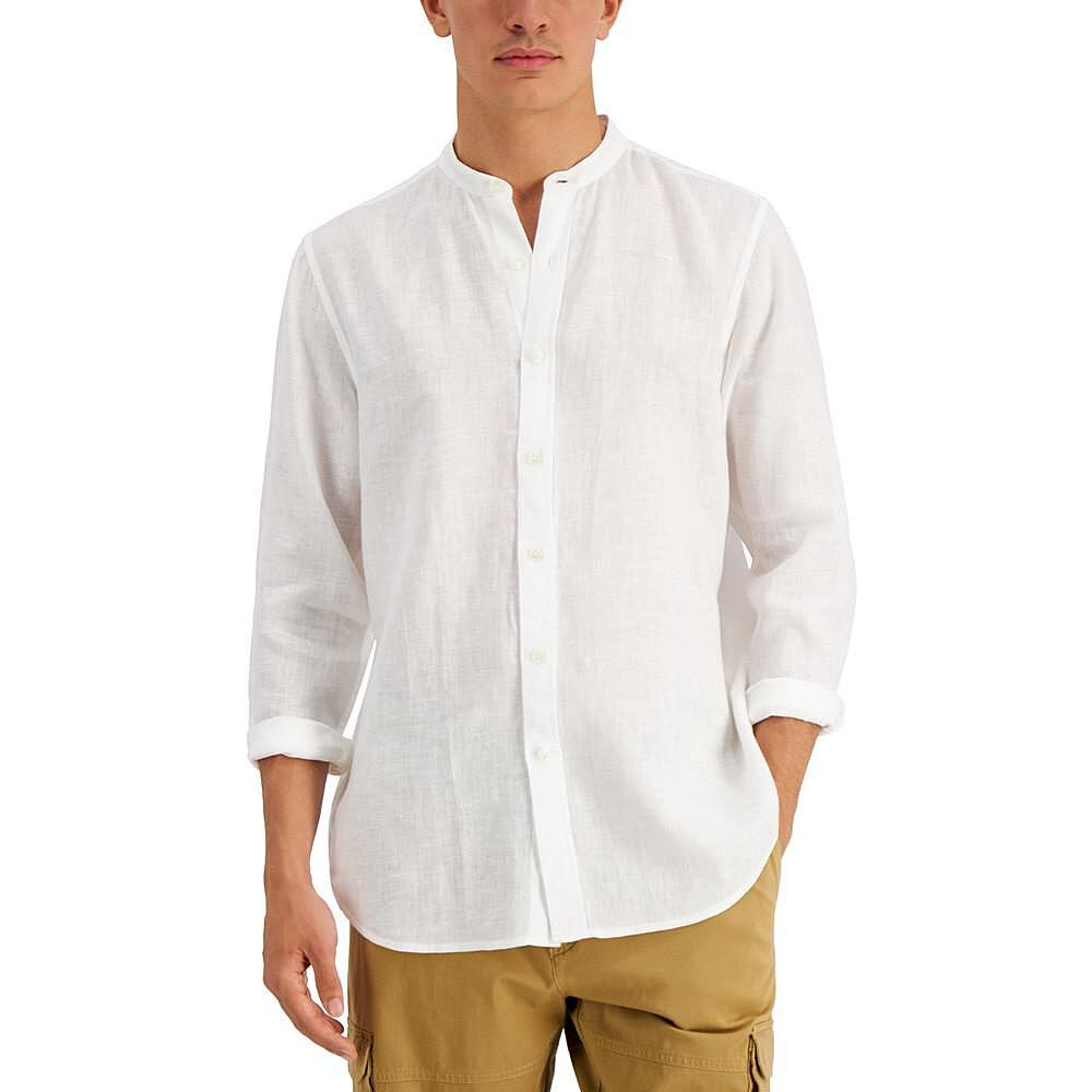 Club Room|男士 100% 亚麻衬衫，专为梅西百货打造