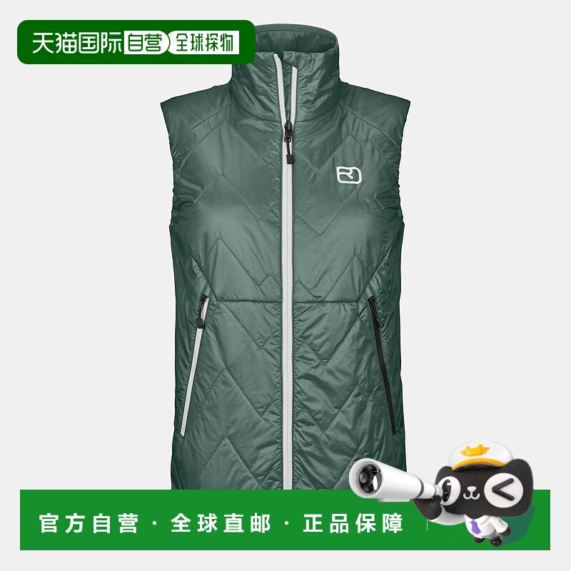 自营欧洲直邮ORTOVOX SWISSWOOL PIZ VIAL 女款羊毛保暖马甲夹克