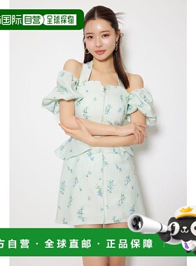 日本直邮rienda 2WAY Off-Shoulder Bear连衣裙 RI3465EW034707