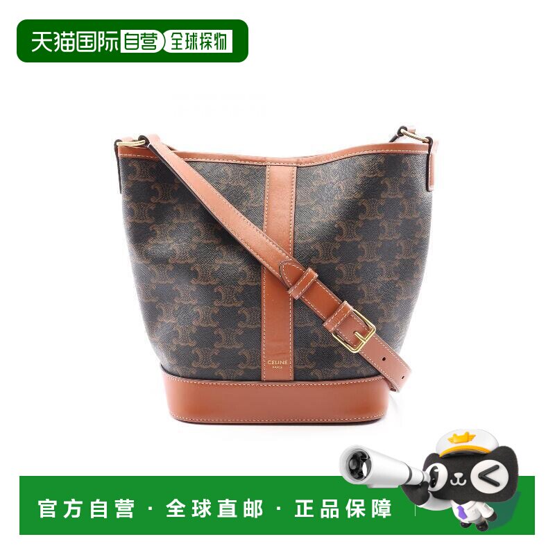 日本直邮中古二奢Celine赛琳女包A级95新Shoulder bag肩包斜挎包图片