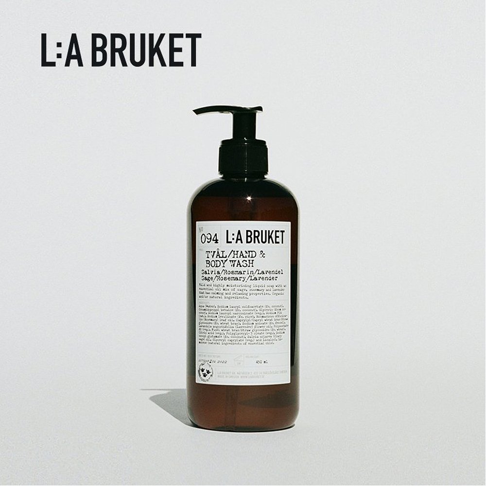 欧洲直邮LABRUKET身体洁肤露温和保湿沐浴露450ml071野玫瑰