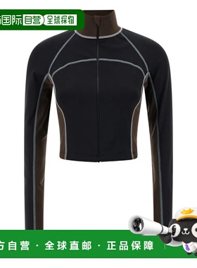 香港直邮FENDI 女士针织衫 FAF370AT93F0D9F CO 黑色 长袖开衫上