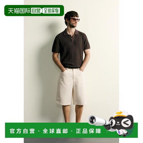 日本直邮zara 男士 Polo衫上衣男装