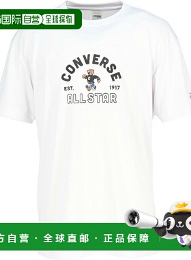 日本直邮 CONVERSE 印花T恤 [CB251356] 男女半袖衬衫速干针织