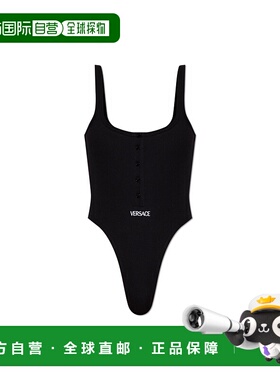 香港直邮VERSACE 女士T恤 10196881A095511B000 SS2026黑色背心