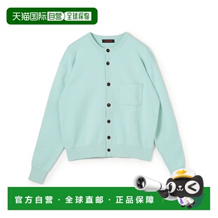 1h可退 日本直邮CABaN 男士棉和羊绒混纺圆领卡片针织衫 59024102