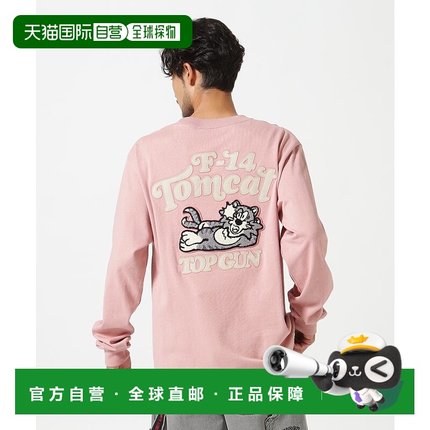 日本直邮AVIREX SAGARA TOM CAT L/S T-SHIRT [AV1129EM018388] T
