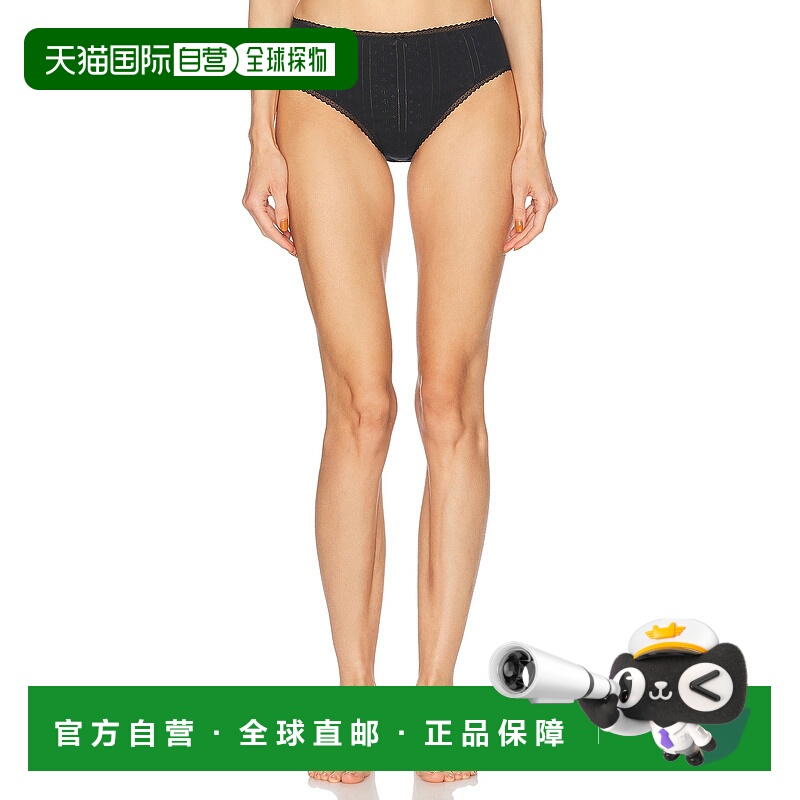 1h可退 香港直邮潮奢 COUCOU 女士 舒适内裤 CC1TCB1PB black黑色