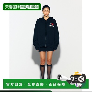 GURLS 韩国直邮ASIF 外套CA24CHZ001BK 女士运动茄克 OVERSI CALIE