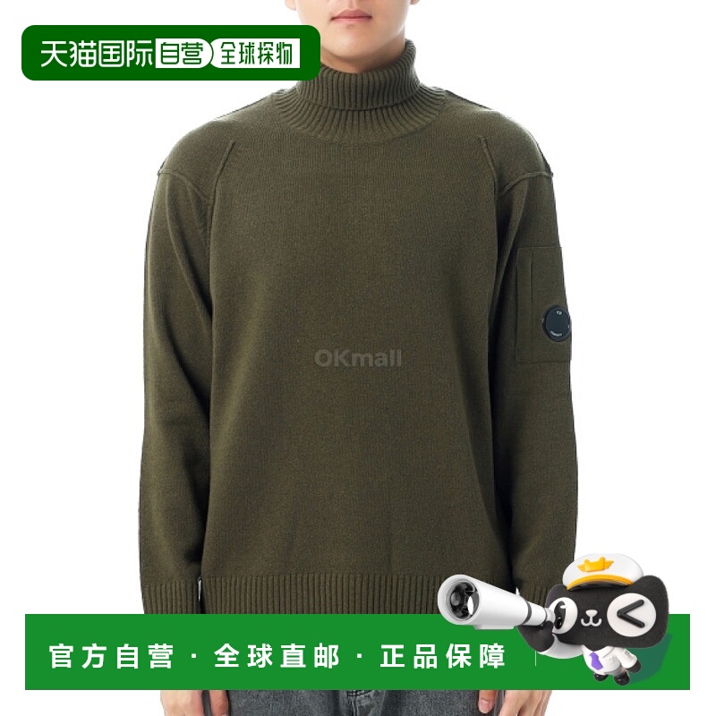 韩国直邮CP COMPANY 羔羊毛 GRS 高领毛衣 (19CMKN166A 110149A 6