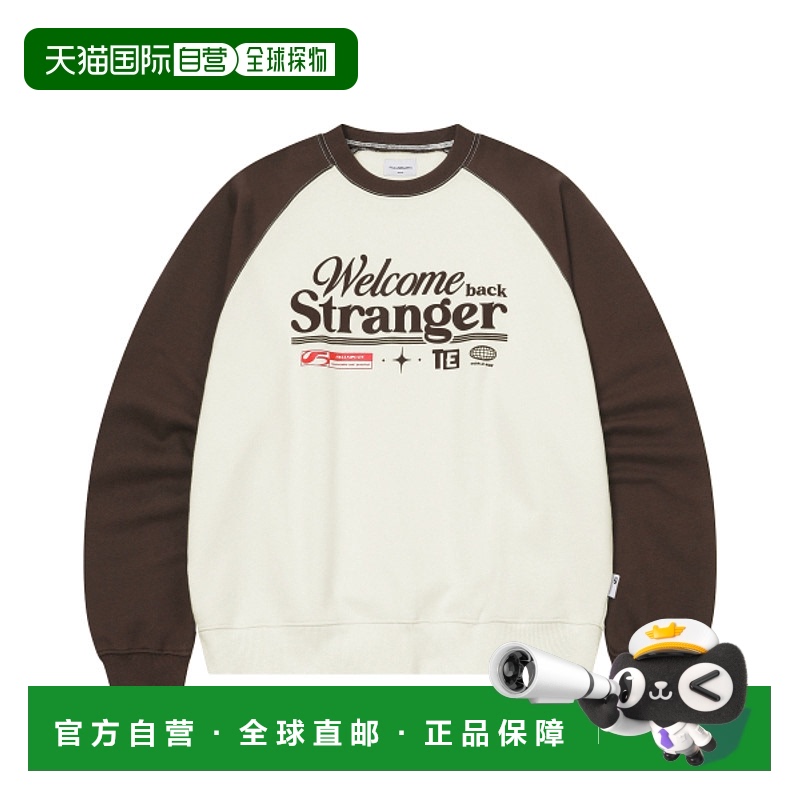 韩国直邮FILLUMINATE 公用卫衣 FBESUTM093BR Stranger Sweat Shi