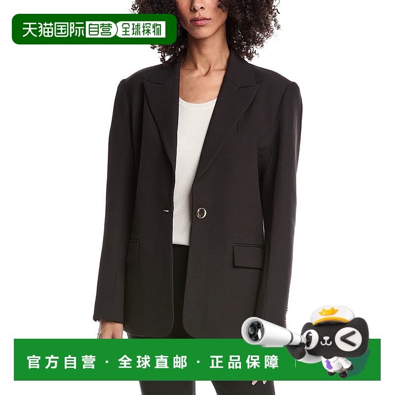自营Toccin Willa Boyfriend Blazer - black 美国奥莱直发外套