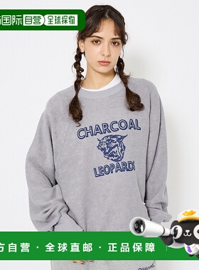 1h可退 日本直邮AMERICANA×ORIGINAL Charcoal 男士全棉宽松印花