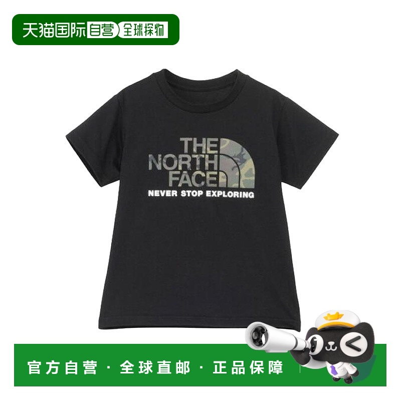 日本直邮The North Face北面幼儿T恤 S/S Camo Logo Tee THE