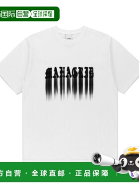 韩国直邮MAHAGRID街头潮牌24年新款美式复古校园休闲T恤MG2EMMT52