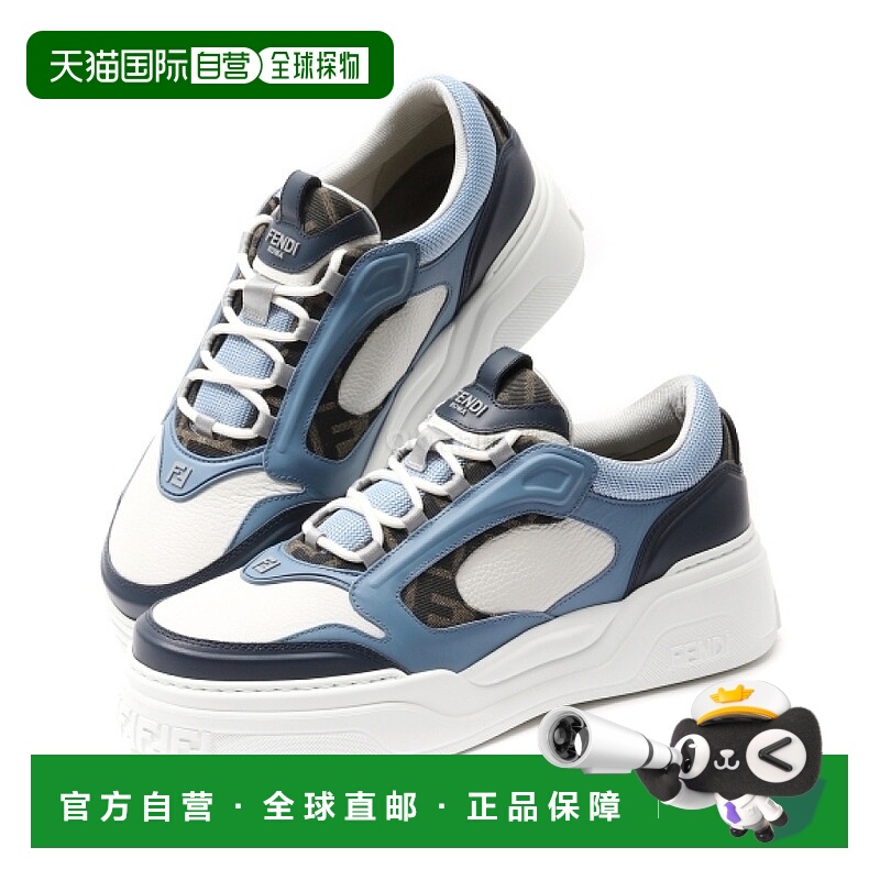 韩国直邮FENDI 原力运动鞋 (7E1728 AU20 F1RSS) 运动鞋新款牛皮