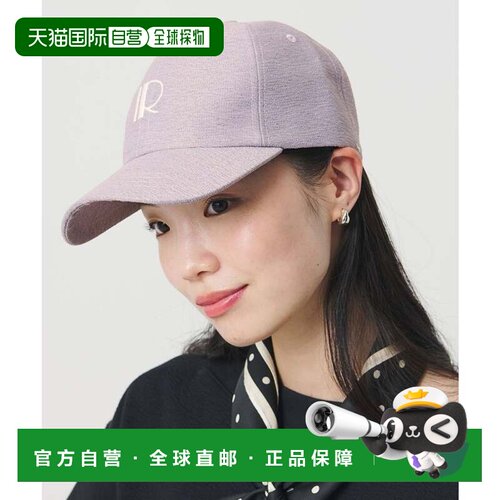 日本直邮Revis. 帽子 紫罗兰色 混纺印花设计