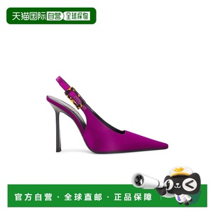 1h可退 香港直邮Saint Laurent 圣罗兰 女士 露跟高跟凉鞋 789806