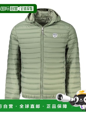 自营 North Sails涤纶男式夹克-绿色外套 美国直发奥莱