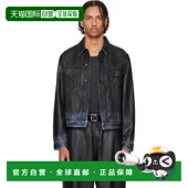 黑色涂层牛仔夹克 1h可退 C90 艾克妮 男士 香港直邮Acne Studios