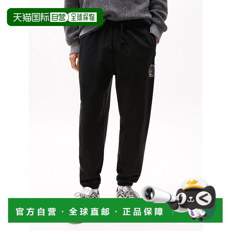 日本直邮TOMMY HILFIGER 休闲大学风徽章运动长裤 [TO3203EM01215