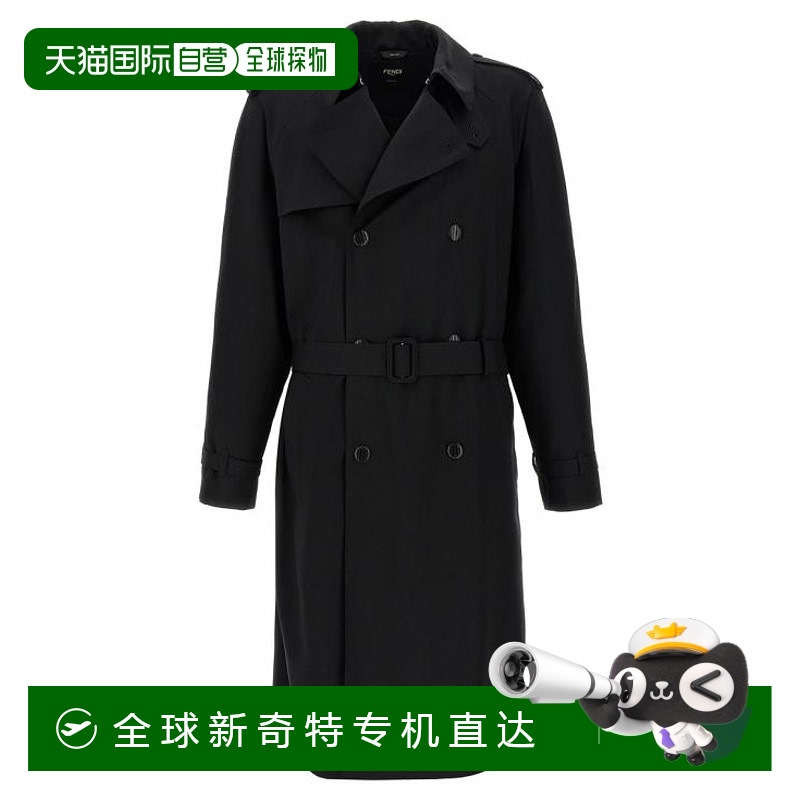 韩国直邮FENDI25SS夹克男FF0830ASCHF0QA1Black