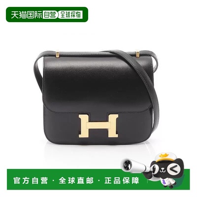 1h可退 日本直邮中古Hermes爱马仕女包A级95新Constance3mini康康
