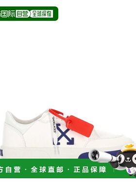 1h可退 香港直邮off-white 男士 白色 Vulcanized Low 运动鞋 OMI