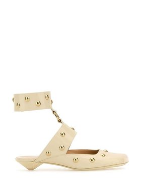 Chloe 蔻依 女童 Jade 缀饰芭蕾舞平底鞋童鞋童装 CHC24W05QOL