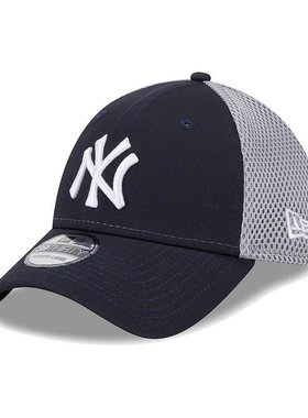 美国直邮New Era 男款海军蓝纽约洋基队 Neo 39THIRTY Flex 帽子