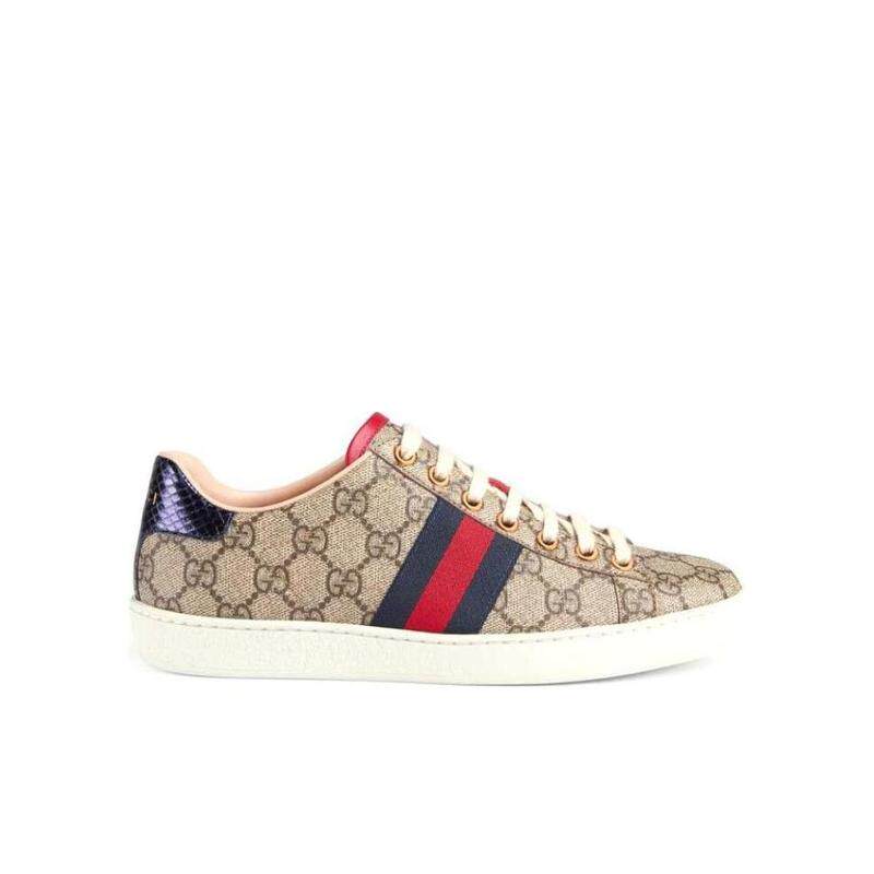 香港直邮Gucci Ace系列GG Supreme帆布运动鞋 49941096G50