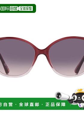 自营Nine West NW 23 456 WNE Smoke Cat Eye Ladies Sunglasses