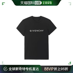 女士 T恤 Givenchy BW707Z3Z5W 香港直邮潮奢 logo印花短袖 纪梵希