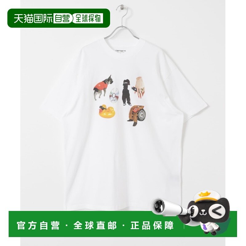 1h可退 日本直邮Carhartt 男士 Jacob Rochester 纯棉短袖T恤 LMA,男装,T恤,淘宝优惠券,粉丝福利购,淘宝优惠卷